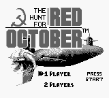 Hunt for Red October, The (USA, Europe) Title Screen